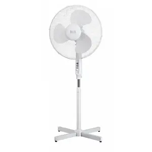 Ventilateur Rotatif 3 vitesses sur Pied avec Hauteur Réglable 43cm TSA8022 pas cher