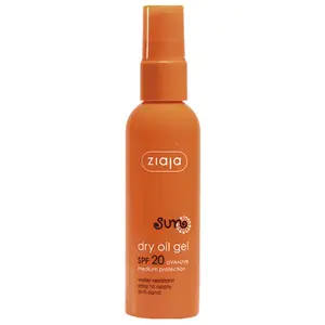 Comparateur de prix : Ziaja Sun Gel huile sèche écran solaire SPF20 90 ml