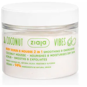 Comparateur de prix : Ziaja Gommage Corporel Coconut & Orange Vibes 270 ml Mousse