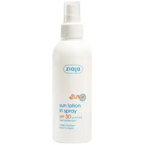 Spray Protection Solaire - ZIAJA - SPF30 - Waterproof - Texture Spray - Protection UV pas cher