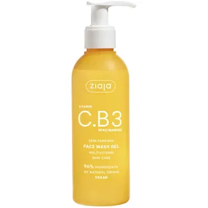 Comparateur de prix : Ziaja Vitamin C.B3 Niacinamide gel nettoyant visage 190 ml