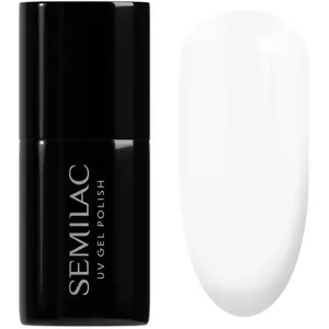 Semilac Vernis à ongles gels semi-permanents UV 001 Strong White 7ml