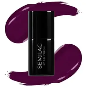 Semilac Vernis à ongles gels semi-permanents UV 083 Burgundy Wine 7ml pas cher