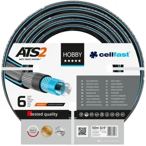 Comparateur de prix : Cellfast Terra eau tuyau hobby premium, multicolore 3/4'' 50M multicolore