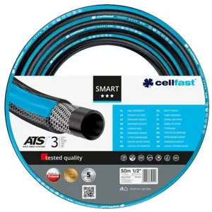Comparateur de prix : Tuyau d'arrosage 50 mètres 1/2'' de diamètre Cellfast très flexible