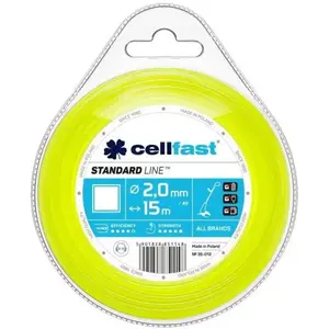 Comparateur de prix : Cellfast - 35012 fil de coupe carre ø 2 mm longueur 15 m