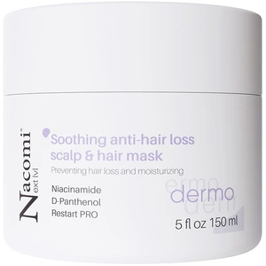 Comparateur de prix : Nacomi Next Level Dermo masque apaisant cheveux et cuir chevelu 150 ml