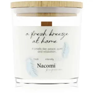 Nacomi Soy Candle Home Fragrances bougie parfumée avec mèche en bois 1... pas cher