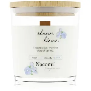 Nacomi Soy Candle Home Fragrances bougie parfumée avec mèche en bois 1... pas cher