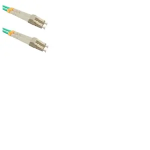 Qoltec 54075 câble de Fibre Optique 1 m LC/UPC OM3 Couleur Aqua