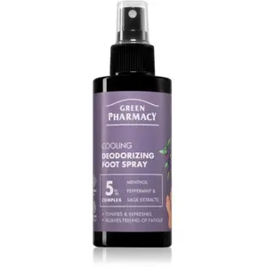 Green Pharmacy Foot Care Cooling Deodorizing Foot Spray déodorant pied... pas cher