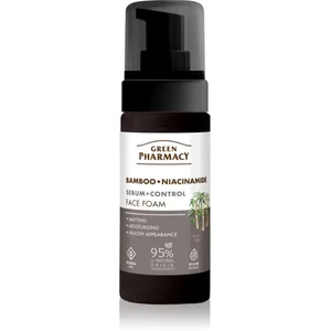 Green Pharmacy Bamboo & Niacinamide Face Foam mousse nettoyante visage...