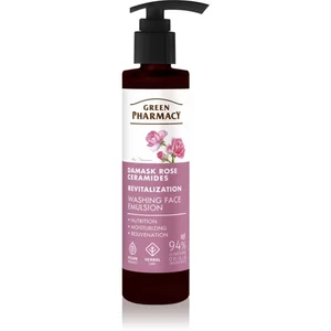 Green Pharmacy Damask Rose & Ceramides Face Emulsion émulsion nettoyan... pas cher