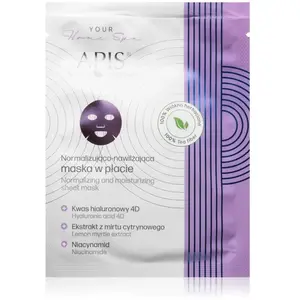 Apis Natural Cosmetics Home Spa masque hydratant en tissu visage 20 g pas cher
