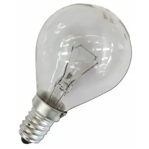 BEL-LIGHT Ampoule Incandescente Sphérique Transparente 60w E14 (USAGE Industriel Uniquement)Vendu parampoulepascher