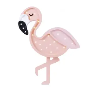 LITTLE LIGHTS Lampe Veilleuse Flamant Rose pas cher