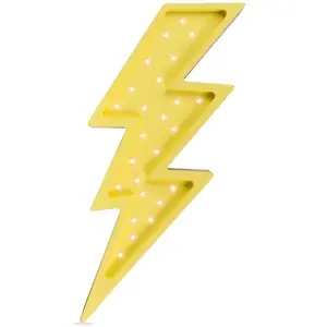 Comparateur de prix : LITTLE LIGHTS Lampe Veilleuse Éclair Jaune