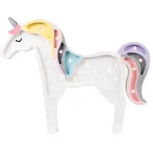 Comparateur de prix : Little Lights UNICORN-Lampe à poser LED Licorne H38cm