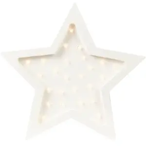 Comparateur de prix : LITTLE LIGHTS Lampe Veilleuse Étoile Blanche