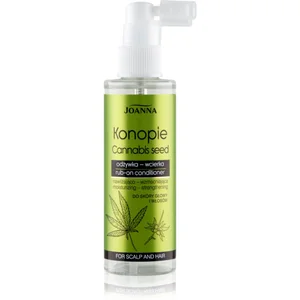 Comparateur de prix : Joanna Cannabis après-shampoing fortifiant aux extraits végétaux pour cuir chevelu sensible 100 ml