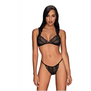 Obsessive Ensemble 2 pièces Elisetta Noir S/M pas cher