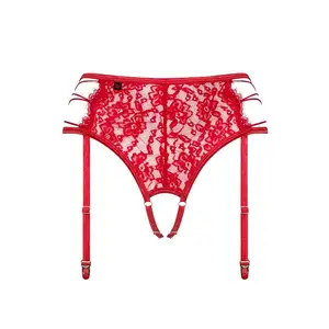 Comparateur de prix : Porte Jarretelles Rediosa Rouge Obsessive Jarretelles Et Jarretières