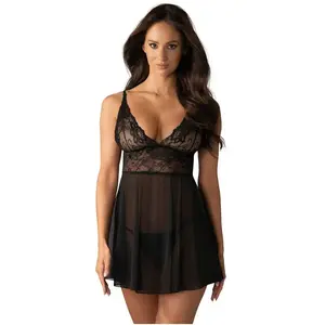 Comparateur de prix : Obsessive Idillia Babydoll & Thong Nude L/XL