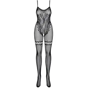 Comparateur de prix : Obsessive - Body sans entrejambe effet jarretière - Noir