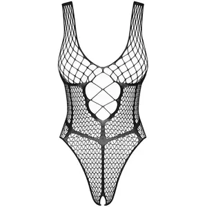 Comparateur de prix : Obsessive Body extensible ouvert à l'entrejambe - Noir