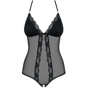 Comparateur de prix : Obsessive Body transparent ouvert noir