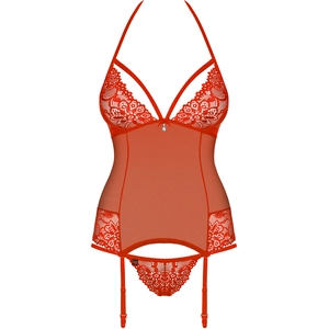 Comparateur de prix : Obsessive Corset 838-COR-3 Rouge