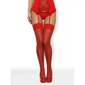 Obsessive Bas - Rouge Obsessive pas cher
