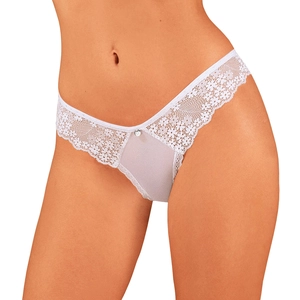 OBSESSIVE PANTIES & THONG Tanga Heavenlly blancVendu parrue-des-plaisirs