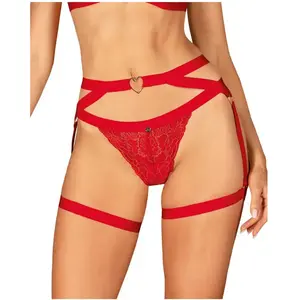 Obsessive - Harnais Elianes - Rouge pas cher