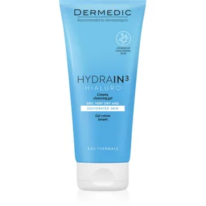 DERMEDIC HYDRAIN 3 HIALURO Crème lavante pour le visage 200ml pas cher