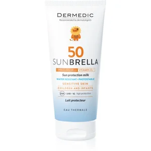 Dermedic Sunbrella Baby lait solaire minéral SPF 50 100 g pas cher
