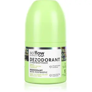 so!flow Deodorant With Postbiotic déodorant roll-on 50 ml