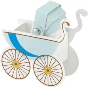 Boîte Landau en papier It's a Boy (10 pièces) pas cher