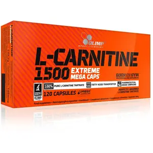 Comparateur de prix : L-carnitine 1500 extreme mega caps olimp nutrition