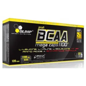 Comparateur de prix : OLIMP SPORT NUTRITION BCAA 1100 Mega 120 Capsules