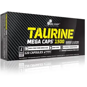 OLIMP SPORT NUTRITION Taurine Mega 120 CapsulesVendu parmusculation.com