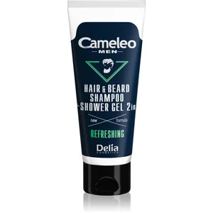 Comparateur de prix : Delia Cosmetics Cameleo Men shampoing et gel douche pour cheveux, barbe et corps 150 ml