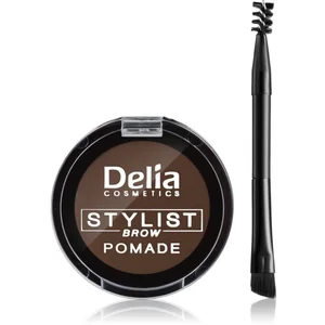 Delia Cosmetics Expert Pommade à sourcils marron foncé pas cher