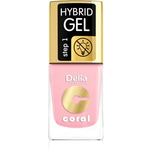 Delia Cosmetics Coral Nail Enamel Hybrid Gel vernis à ongles gel teinte 04  11 ml pas cher