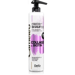 Comparateur de prix : Delia Cosmetics Cameleo Collagen & Biotin shampoing fortifiant pour ch...