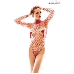 Anaïs Body filet rouge Forca pas cher
