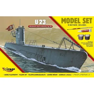 Comparateur de prix : U23 (german Submarine Wwii Typeiib(model (model Set)- 1:400e - Mirage Hobby