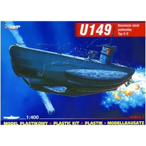 Comparateur de prix : Deutsches U-boot U 149 Typ Iid - 1:400e - Mirage Hobby