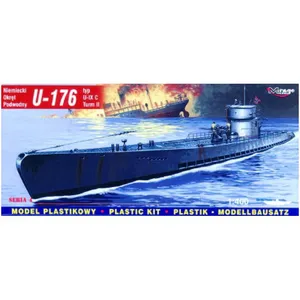 Comparateur de prix : Deutsches U-boot U 176 Typ Ix C - 1:400e - Mirage Hobby