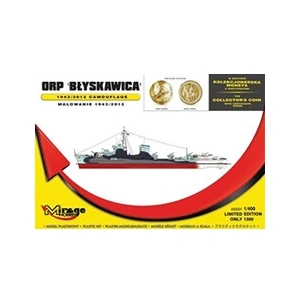 Inconnu Orp 'blyskawica' 1943/2012 Camouflage - 1:400e - Mirage Hobby pas cher